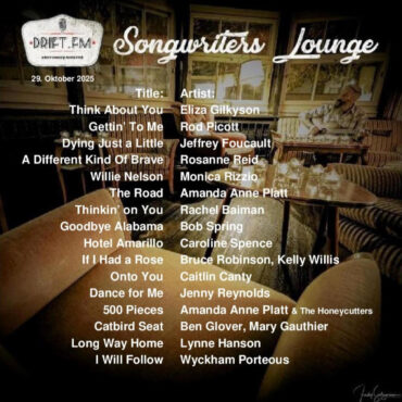 Songwriters Lounge vom 29. Oktober 2025